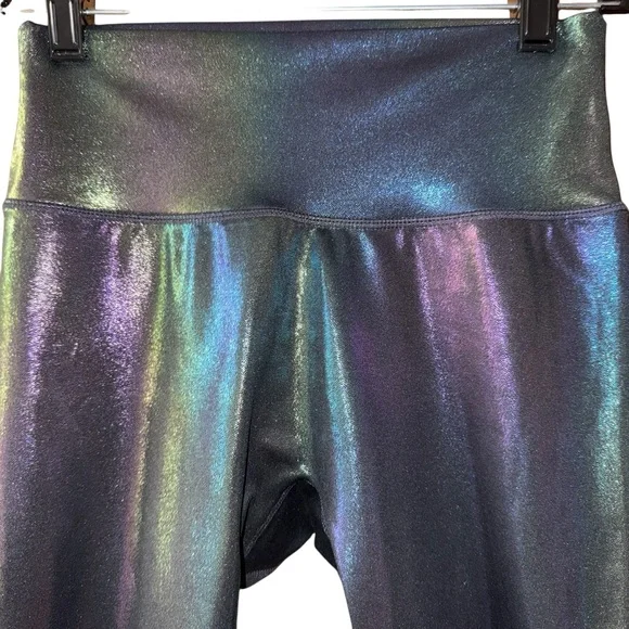 Buffbunny Rebel Leggings Mood Ring Holographic color women’s sz Medium stretch - Picture 6 of 11